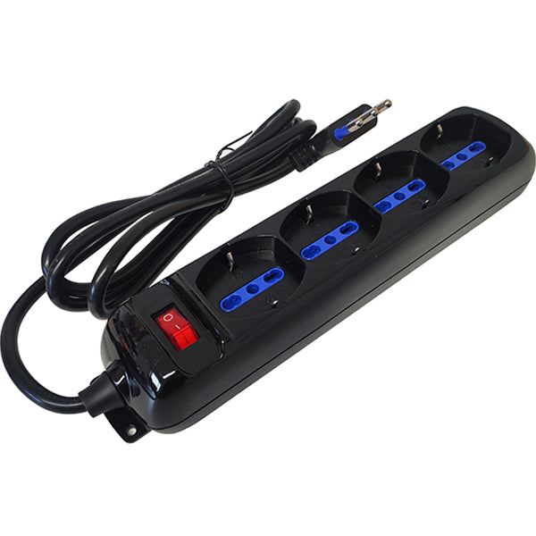 FAEG MULTIPRESA CON INTERRUTTORE CAVO MT1,5 SPINA 16A