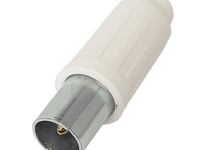 FAEG SPINA PER TV COAX 75 OHM MM9,5 BIANCO PZ2