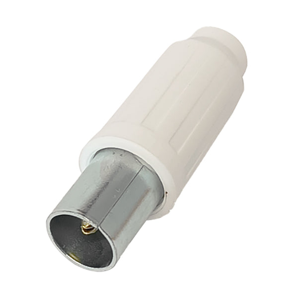 FAEG SPINA PER TV COAX 75 OHM MM9,5 BIANCO PZ2
