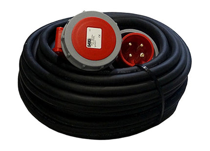 FAEG PROLUNGA INDUSTRIALE PRESA E SPINA CEE 3P+T 16A CAVO DA MT20 400V
