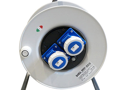 FAEG TAMBURO AVVOLGICAVO PRESE CEE CON CAVO MT30 230V