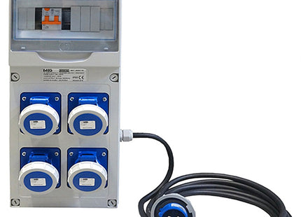 FAEG QUADRO DISTRIBUZIONE 4 PRESE CEE 250V CON CAVO E SPINA