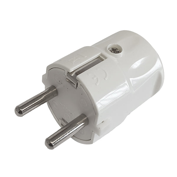 FAEG SPINA CIVILE VOLANTE SCHUKO 2P+T 16A 250V USCITA VARIABILE BIANCO