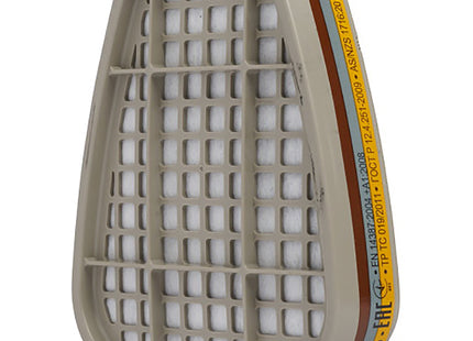 3M FILTRI 6057 PER GAS E VAPORI ABE1 PER RESPIRATORI CONF.DA PZ 2