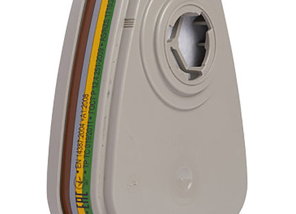 3M FILTRI 6059 PER GAS E VAPORI ABEK1 PER RESPIRATORI CONF.DA PZ 2