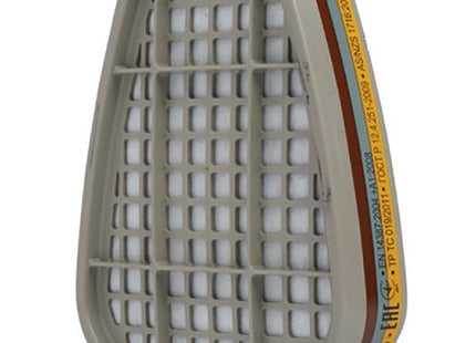 3M FILTRI 6075 PER GAS E VAPORI A1+FORMALDEIDE PER RESPIRA.CONF.DA PZ 2