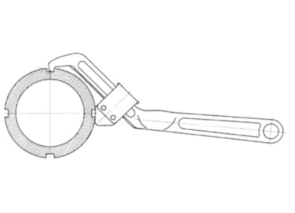 FINAT CHIAVE A SETTORE REGOLABILE UNIVERSALE HW