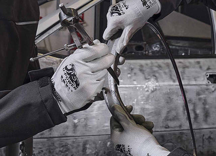 U-POWER GUANTI MOD. FIT COLORE BIANCO/GRIGIO