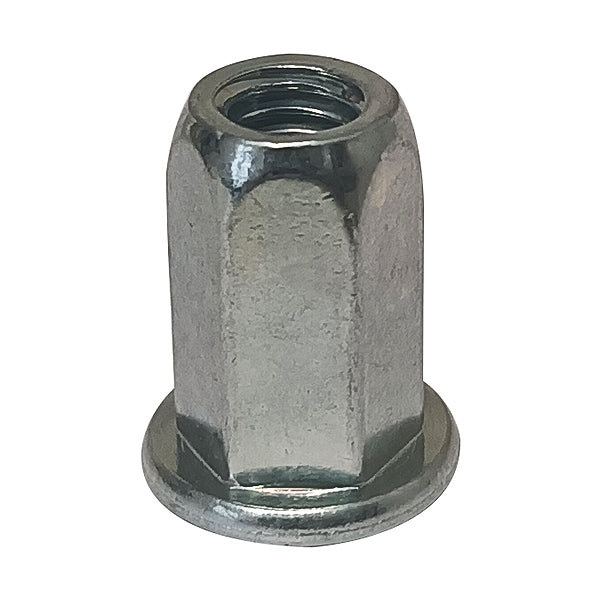 FAR INSERTI FILETTATI ESAGONALI IN ACCIAIO INOX A2 FTTE M 6 PZ200