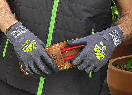 U-POWER GUANTI MOD. FLEX COLORE GRIGIO/NERO