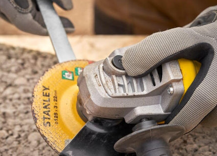 STANLEY SMERIGLIATRICE ANGOLARE FMEG615-QS D.MM115 POTENZA 600W