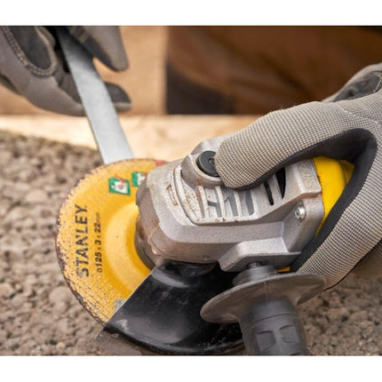 STANLEY SMERIGLIATRICE ANGOLARE FMEG615-QS D.MM115 POTENZA 600W