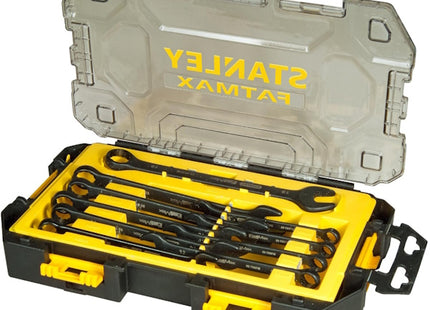 STANLEY SERIE 10 CHIAVI COMBINATE FATMAX IN TOUGHT BOX*