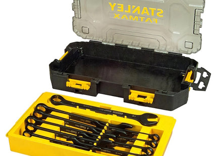 STANLEY SERIE 10 CHIAVI COMBINATE FATMAX IN TOUGHT BOX*