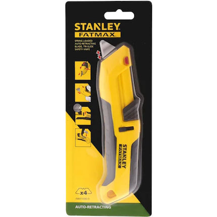 STANLEY COLTELLO CUTTER CON CURSORE A 3 LATI FATMAX