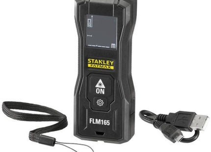 STANLEY MISURATORE LASER FLM165 FATMAX DISTANZA MISURABILE MAX MT50