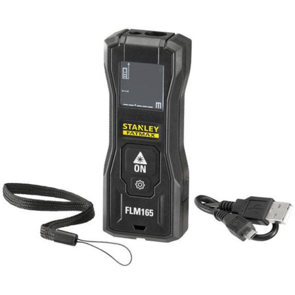 STANLEY MISURATORE LASER FLM165 FATMAX DISTANZA MISURABILE MAX MT50