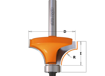 CMT FRESA A RAGGIO CONCAVO GAMBO MM 8 ART.927.060.11