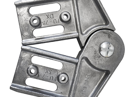 FACAL CERNIERA IN ALLUMINIO PER SCALE E SGABELLI DUPLA