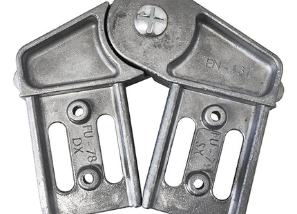 FACAL CERNIERA IN ALLUMINIO PER SCALE E SGABELLI DUPLA