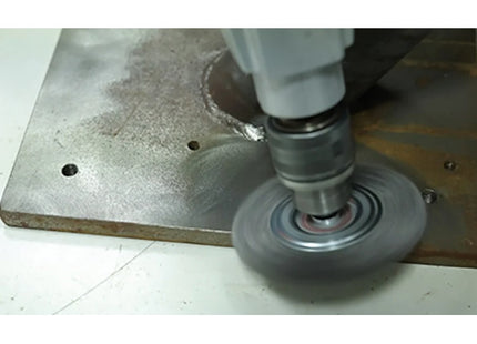 SIT SPAZZOLA CIRCOLARE IN ACCIAIO OTTONATO CON GAMBO D.MM 60 ART.0862