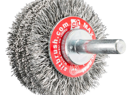 SIT SPAZZOLA CIRCOLARE IN ACCIAIO CON GAMBO