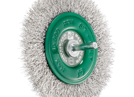 SIT SPAZZOLA CIRCOLARE IN ACCIAIO INOX CON GAMBO