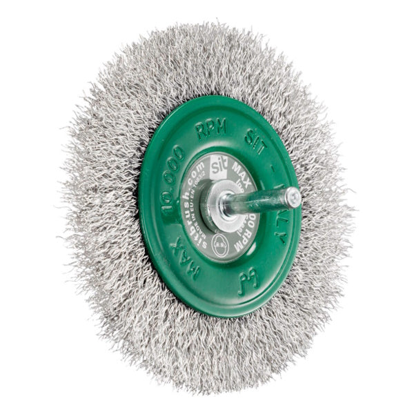 SIT SPAZZOLA CIRCOLARE IN ACCIAIO INOX CON GAMBO