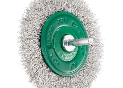 SIT SPAZZOLA CIRCOLARE IN ACCIAIO INOX CON GAMBO