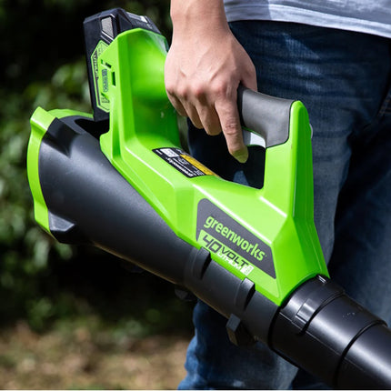 GREENWORKS SOFFIATORE ASSIALE G40AB 40V SENZA CARICABATTERIA E BATTERIA