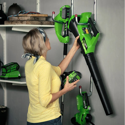 GREENWORKS SOFFIATORE ASSIALE G40AB 40V SENZA CARICABATTERIA E BATTERIA
