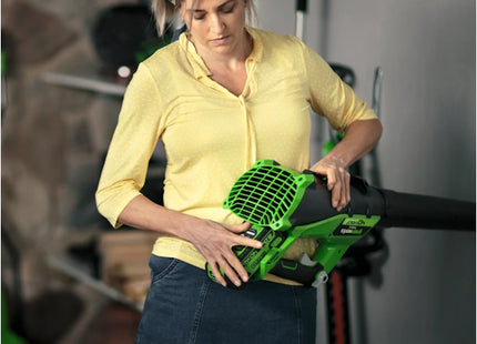 GREENWORKS SOFFIATORE ASSIALE G40AB 40V SENZA CARICABATTERIA E BATTERIA*