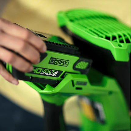 GREENWORKS SOFFIATORE ASSIALE G40AB 40V SENZA CARICABATTERIA E BATTERIA