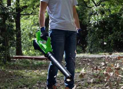 GREENWORKS SOFFIATORE ASSIALE G40AB 40V SENZA CARICABATTERIA E BATTERIA*