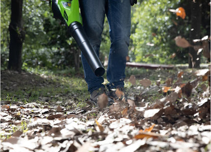 GREENWORKS SOFFIATORE ASSIALE G40AB 40V SENZA CARICABATTERIA E BATTERIA*