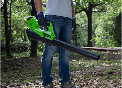 GREENWORKS SOFFIATORE ASSIALE G40AB 40V SENZA CARICABATTERIA E BATTERIA*