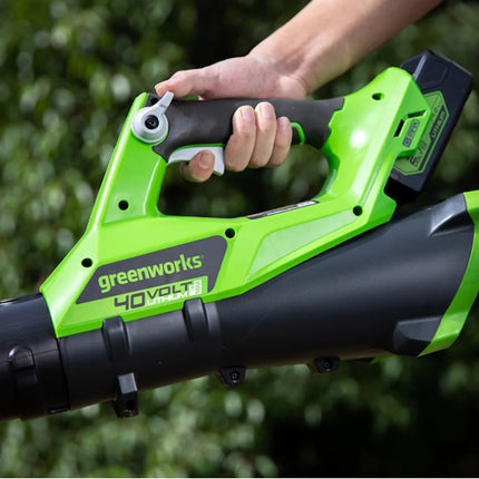 GREENWORKS SOFFIATORE ASSIALE G40AB 40V SENZA CARICABATTERIA E BATTERIA