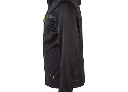 U-POWER FELPA IN TESSUTO CON ZIP GALAXY COLORE BLACK CARBON