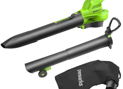 GREENWORKS SOFFIATORE ASPIRATORE GD40BVII 40V SOLO CORPO MACCHINA*