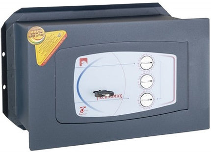 TECHNOMAX CASSAFORTE A MURO CON CHIAVE E COMBINATORE MOD. GD/3B