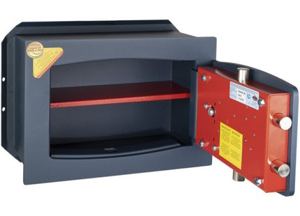 TECHNOMAX CASSAFORTE A MURO CON CHIAVE E COMBINATORE MOD. GD/4