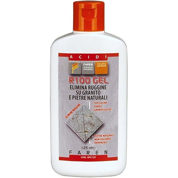 FAREN R100 GEL DERUGGINANTE IN GEL PER GRANITO/PIETRE FLACONE ML125*