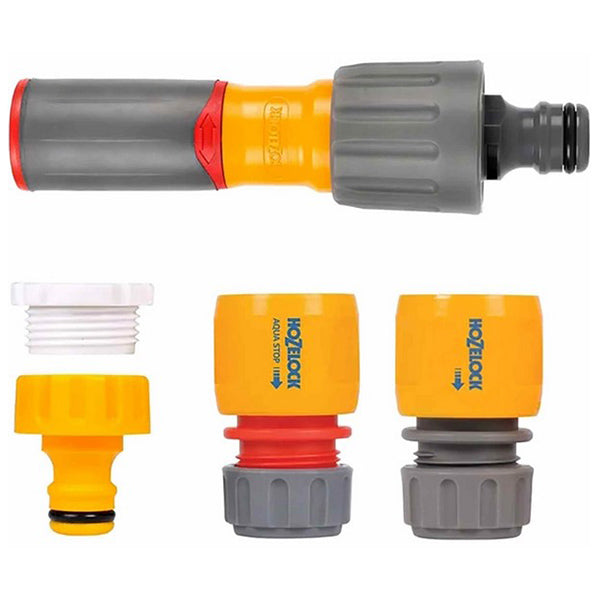 HOZELOCK KIT DI IRRIGAZIONE CON LANCIA E RACCORDI GRAB BAG
