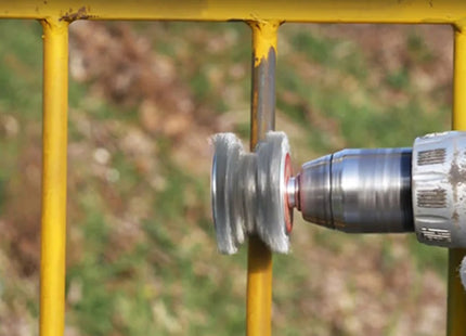 SIT SPAZZOLA CIRCOLARE IN ACCIAIO SAGOMATA CON GAMBO D.MM60/50 ART.0880