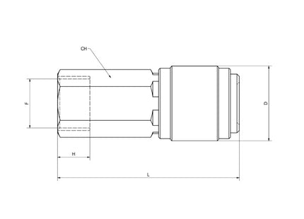 KONFIT GIUNTO FEMMINA JAPAN ART. GJ20