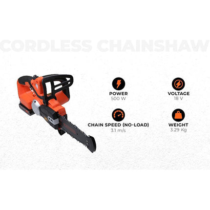 BLACK+DECKER MOTOSEGA A BATTERIA GKC1820L20-QW BARRA DA CM20 18V 2.0AH*