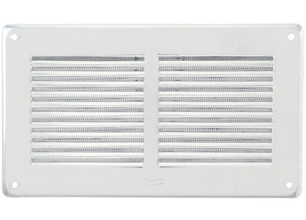 LA VENTILAZIONE GRIGLIA METALLO DA SOVRAPPORRE MM240X140 BIANCO