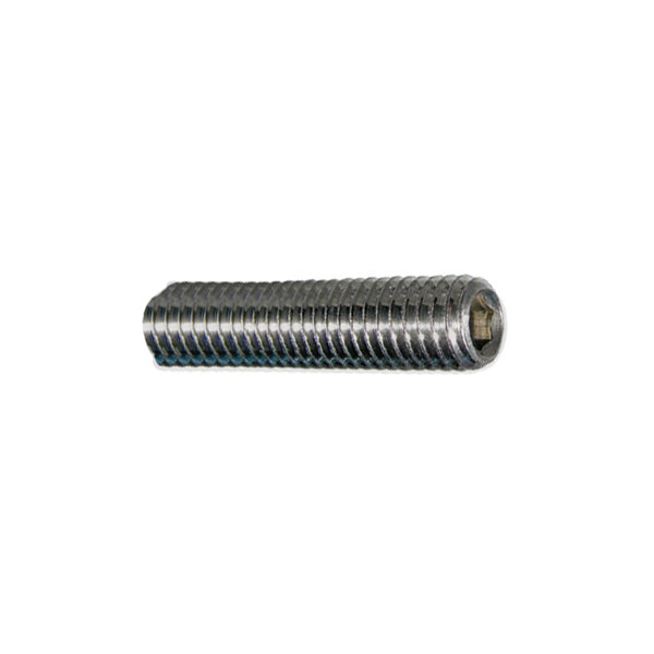 GRANI PUNTA PIANA ESAGONO INCASSATO IN ACCIAIO INOX A2 UNI 5923