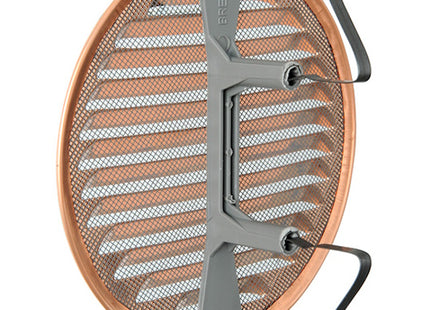 LA VENTILAZIONE GRIGLIA RAME TONDA CON MOLLE D.MM150