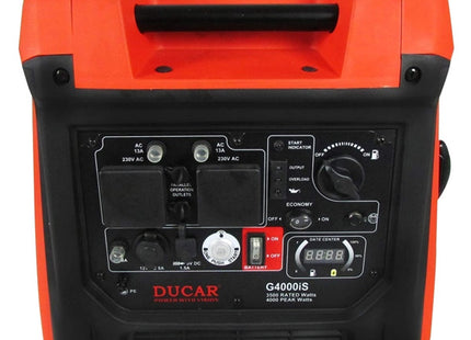 DUCAR GRUPPO ELETTROGENO INVERTER D 4000IS MONOFASE 3 KW SILENZIATO